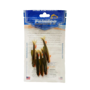 Flexible Packaging with fishing lures inside